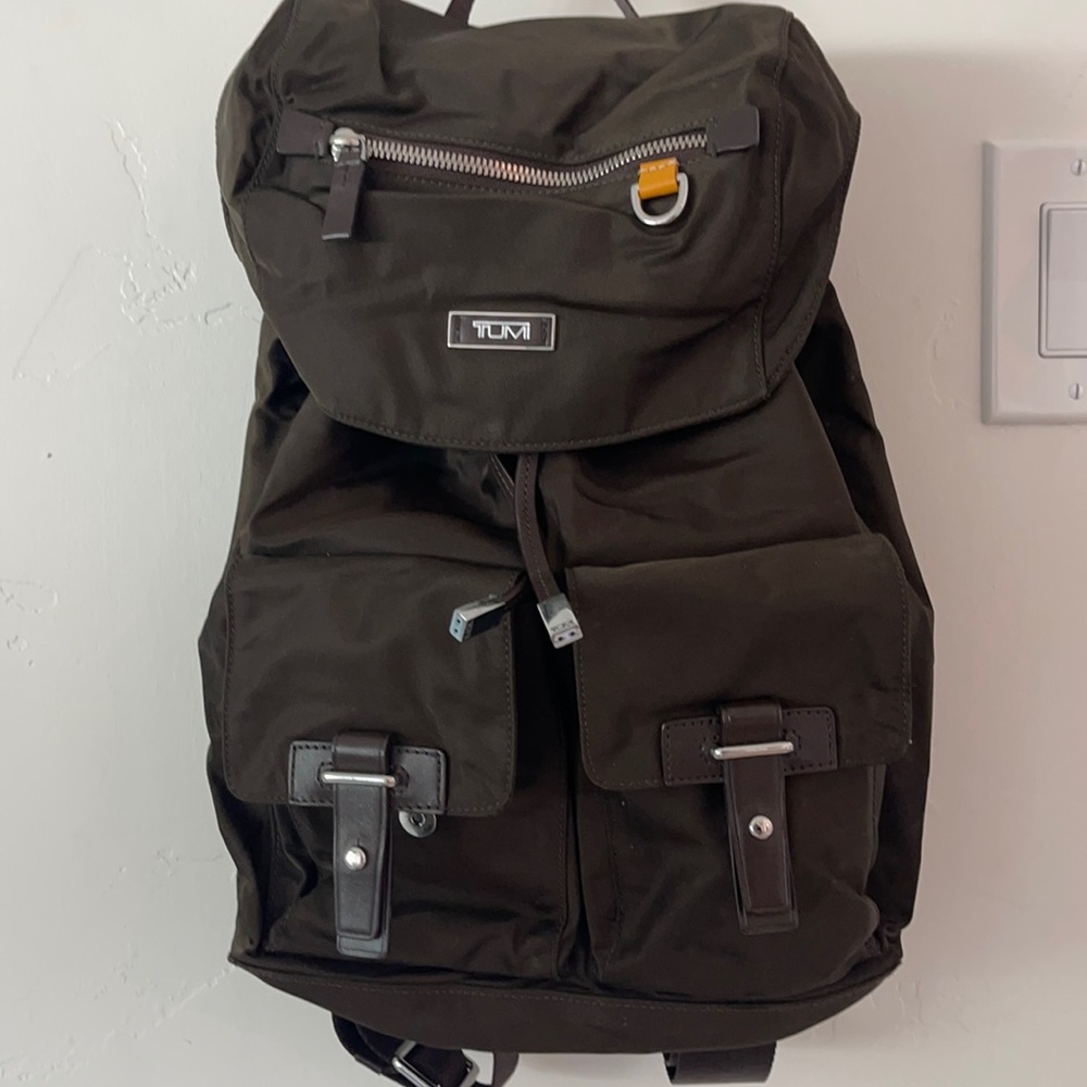 Tumi Backpack Dark Brown
